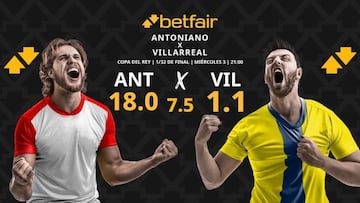 CA Antoniano vs. Villarreal CF: horario, dónde ver, pronósticos y estadísticas