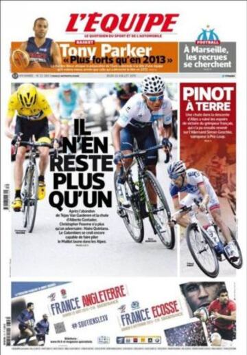 Portadas de la prensa deportiva