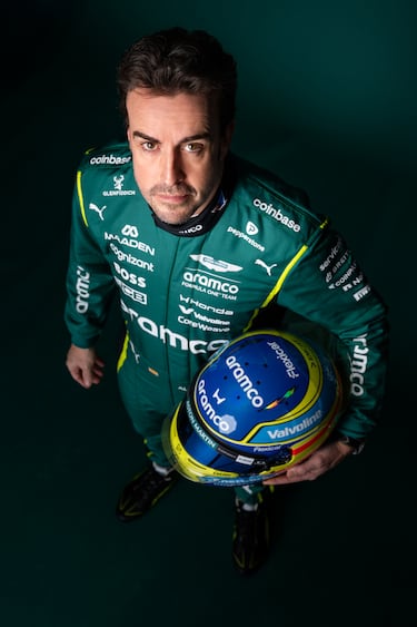 Fernando Alonso, dispuesto para la nueva temporada de F1.