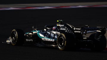 Kimi Antonelli (Mercedes W17). Sakhir, Bahréin. F1 2026.