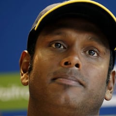 Angelo Mathews keeps focused before first Test against England