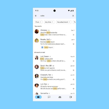 Consigue que Gmail te dé los mejores resultados cuando busques tus mensajes