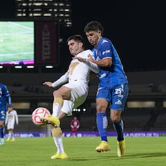 Pumas y Necaxa empataron en la Copa Sky