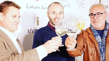 As¨ª son los vinos por los que Iniesta dice adi¨®s al Barcelona