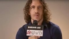 Carles Puyol criticised for saying "I am Spanish"