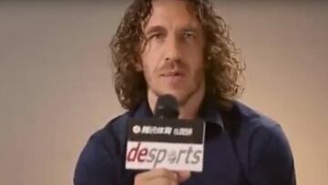 Críticas a Carles Puyol en las redes por decir: "Soy español"