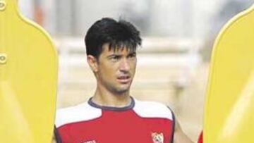 <b>COMODÍN. </b>Juande Ramos podría utilizar a Martí, en un momento determinado, como sustituto de Daniel Alves en el lateral derecho.