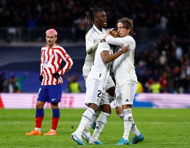 1x1 del Real Madrid en el derbi: villano Mendy; h¨¦roe Rodrygo