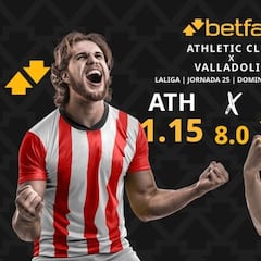 Athletic Club de Bilbao vs. Real Valladolid: horario, dónde ver, pronósticos y clasificación