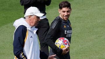 08/04/24 ENTRENAMIENTO REAL MADRID
ANCELOTTI FEDE VALVERDE