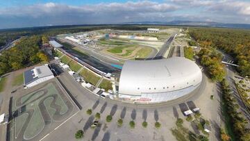 Vista de Hockenheim, escenario del GP de Alemania.