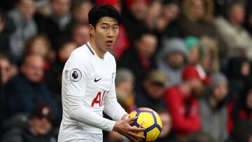 Heung-Min Son, rival de M&eacute;xico en el Mundial de Rusia 2018.