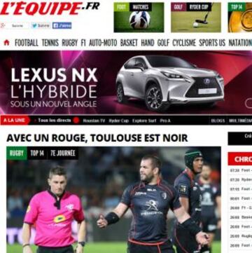 Portadas de la prensa extranjera