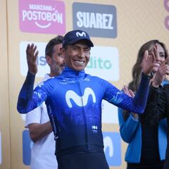 Nairo Quintana: “Estoy fatigado, todo está solucionado y nada me preocupa”