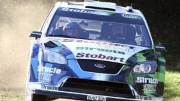 <b>PRIMER LÍDER. </b>Duval fue el piloto más rápido en el 'shakedown'.