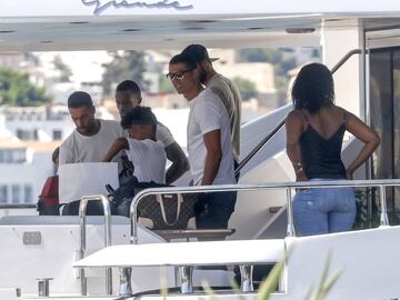 Cristiano Ronaldo during a holidays in Ibiza, on Wednesday, August 19, 2020.