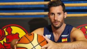 Rudy Fernández, jugador y capitán de la Selección Española de Baloncesto.
