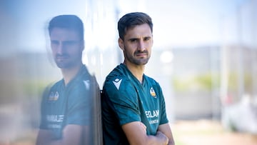 24/04/2024 CD CASTELLON Jesús de Miguel Alameda JUGADOR DEL CASTELLON ENTREVISTA POSADO