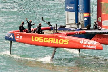 España dice ‘hasta pronto’ a SailGP