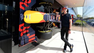 Max Verstappen debuta con Red Bull en el GP de España.
