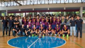 El FC Barcelona se proclama campeón de la Supercopa de Cataluña.