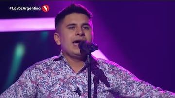 La Voz Argentina: así es Francisco Benítez, el participante que emocionó a todo el país