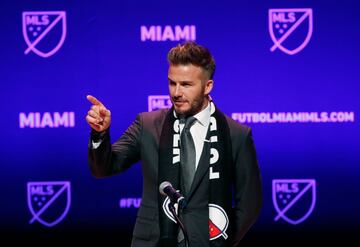 El exjugador del Real Madrid es dueño del Inter Miami CF de la MLS. Jugadores como Neymar, Cristiano Ronaldo o Messi suenan para formar parte de la plantilla del conjunto de Miami en un futuro. 