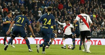 Quintero adelantó a River con el 2-1.


