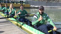 Fekir, en el bote del Betis.