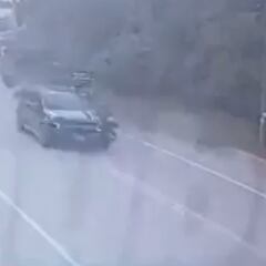 El video del accidente de Alfredo Morelos en su camioneta