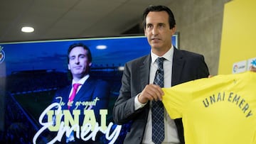 Unai Emery, presentado como nuevo entrenador del Villarreal