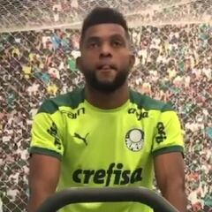 Miguel Borja vuelve a Palmeiras mientras se define su futuro