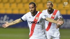 Mario Su&aacute;rez celebra su gol al Alcorc&oacute;n.