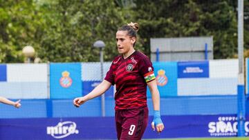 La delantera del DUX Logroño, ex del Barça o Atlético e internacional con España, Olga García, atiende a AS y repasa su trayectoria vital y su carrera en los terrenos de juego.