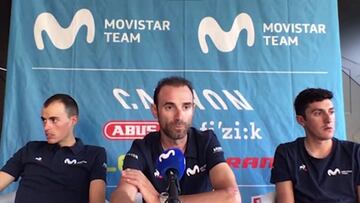 Valverde: "Es posible derrotar a Roglic, estamos en España"