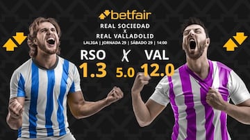 Real Sociedad vs. Real Valladolid: horario, dónde ver, pronósticos y clasificación