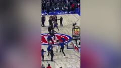 El video más visto de la pelea que remece a la NBA: vean al staff de los Pistons