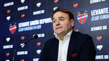 Danvila: “El Levante tiene 107 millones de euros de deuda”