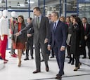 Los Reyes visitaron la fábrica de Joma en Portillo (Toledo)