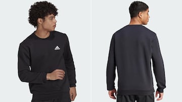 Adidas arrasa en Amazon con esta sudadera negra que combina con todo y no para de venderse en la plataforma.