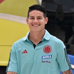 James Rodríguez llega a Barranquilla y entrena con el grupo