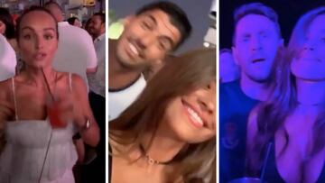Messi y Luis Su¨¢rez, de fiesta en una de las discotecas m¨¢s famosas de Ibiza
