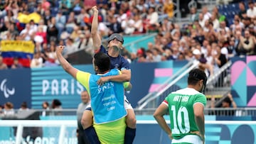 Colombia clasifica a semifinales del fútbol para ciegos