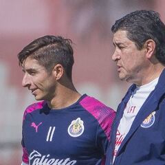 Luis Fernando Tena y su primer entrenamiento en Chivas de cara al Clásico Nacional