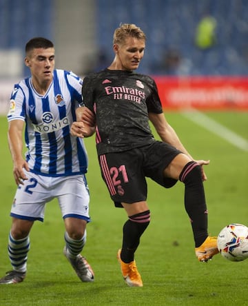 Ødegaard in action