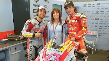 Bastianini, Padovani y El&iacute;as.