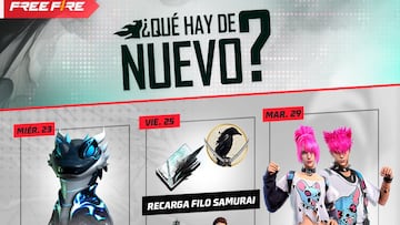 agenda semanal free fire