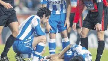 <b>DURO GOLPE. </b>El fútbol no podrá volver a disfrutar de Valerón hasta dentro de ocho meses.