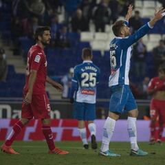 David López solo se ha perdido 90' desde que volvió al Espanyol