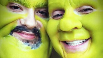 La impresionante transformaci&oacute;n para Halloween de Heidi Klum: Fiona de Sherk.